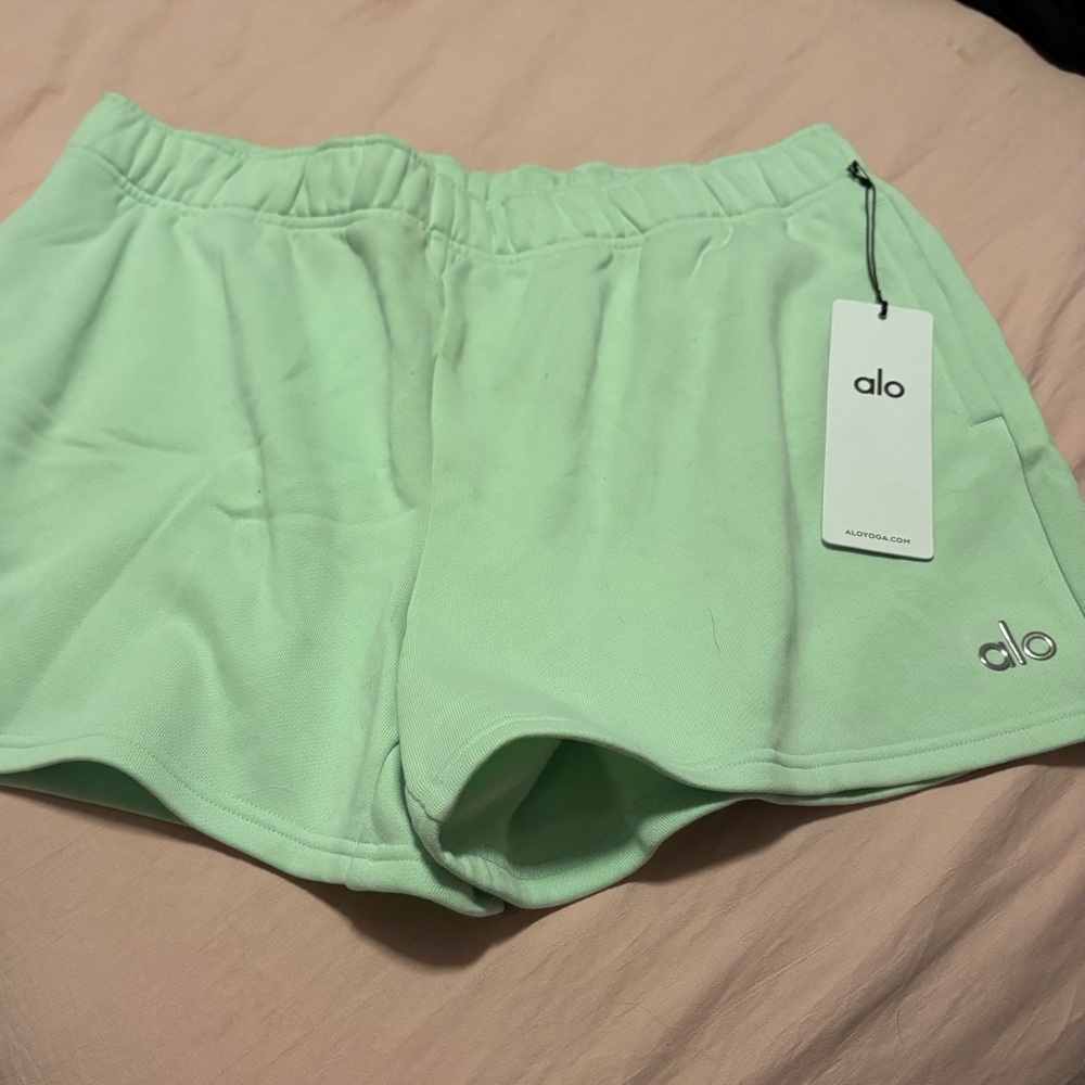 ALO Yoga Women's Spearmint Sweat Shorts